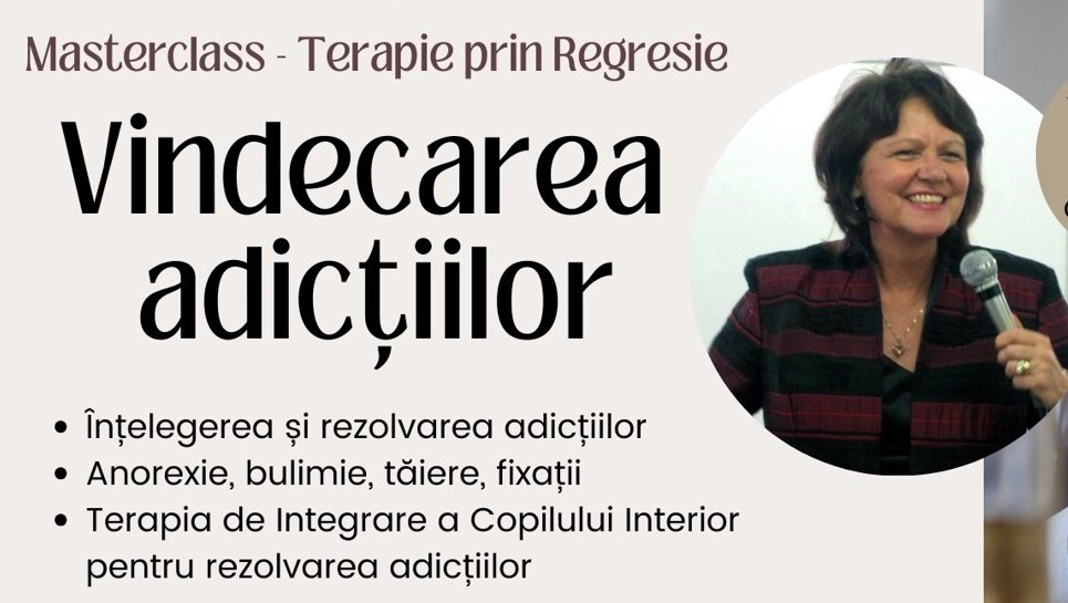 MasterClass – Vindecarea Adicțiilor – Trisha Caetano