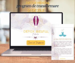 Programul de Detoxifiere Mentală de 21 de Zile - Pachet Meditații și Jurnal